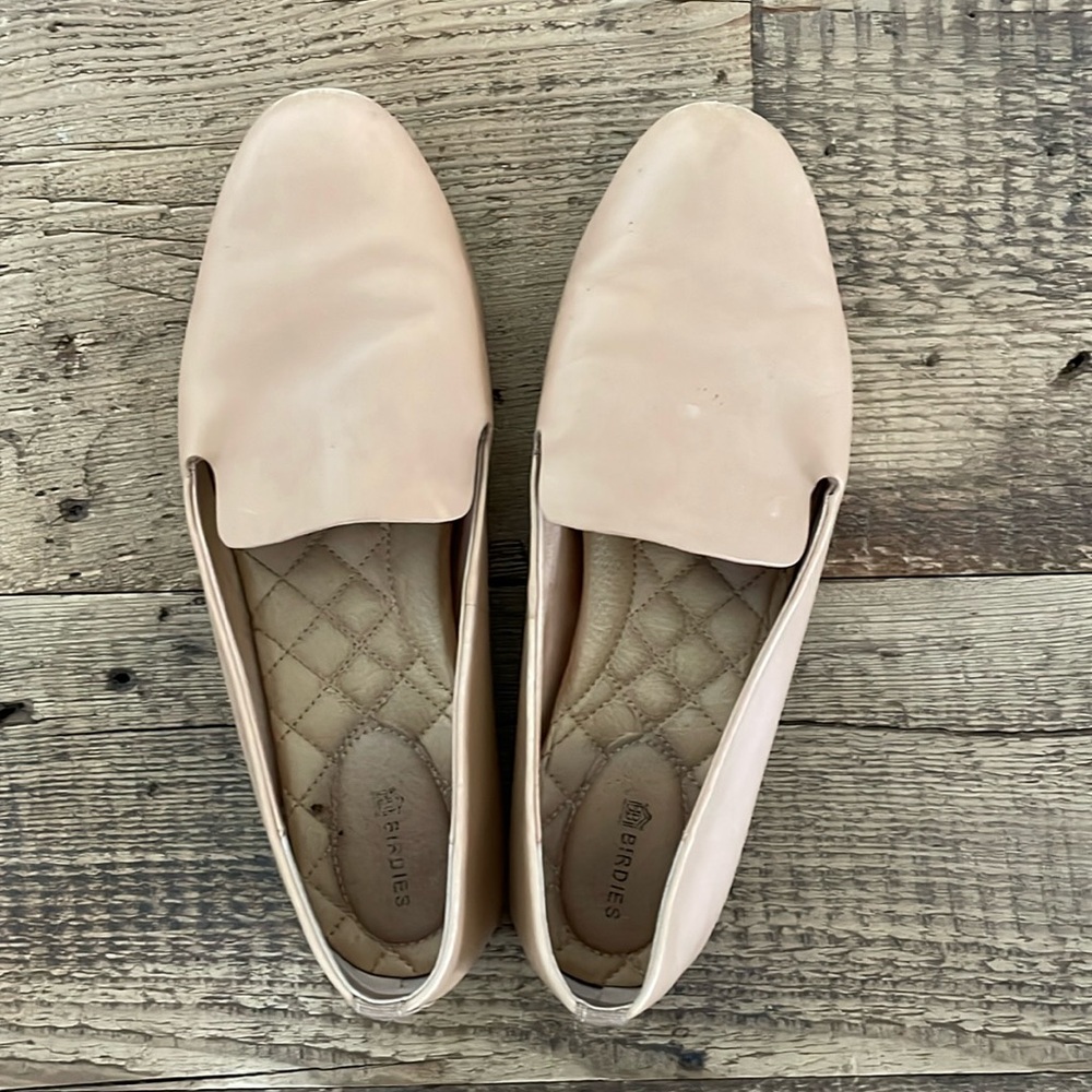 Leather Birdies Loafers